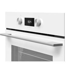 Teka Kompakt Ankastre Fırın, 9 Fonksiyonlu, 45 Cm Yükseklik, SurroundTemp, Dokunmatik Butonlu LED Ekran, 45 Lt Kapasite, A+, HydroClean®PRO, Teleskopik Kılavuz, Beyaz Renk, 111130002