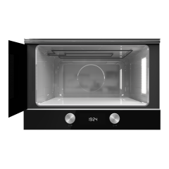 Teka Mikrodalga Fırın, Ankastre Mikrodalga Fırın + Izgara, 39 Cm Yükseklik, LED Ekranlı Kontrol Paneli, 3 Pişirme pProgramı, 22 Lt Kapasite, Siyah Renk, ML 8220 BIS L BK