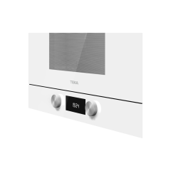 Teka Mikrodalga Fırın,  Ankastre Mikrodalga Fırın + Izgara, 39 Cm Yükseklik, LED Ekranlı Kontrol Paneli, 3 Pişirme Programı, 22 Lt Kapasite, Beyaz Renk, ML 8220 BIS L WH
