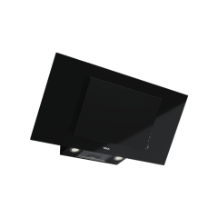 Teka 90 Cm - 60 Cm Dikey Davlumbaz, Siyah, 3 Seviye + 1 Yoğun Kademe, 698 m3/h Hava Emiş Kapasitesi (Yoğun), 68 dB Ses Seviyesi (Maks), FreshAir Fonksiyonu, Dokunmatik Kontrol Paneli, Siyah Renk, DVT 68660 TBS BK