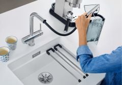 BLANCO FONTAS-S II Silgraint  Soft Beyaz Armatür