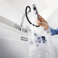 BLANCO FONTAS-S II Silgraint  Soft Beyaz Armatür