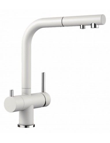 BLANCO FONTAS-S II Silgraint  Soft Beyaz Armatür