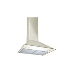 Teka 60 Cm Dikey Davlumbaz, 3 Kademe, 603 m3/h Hava Emiş Gücü (maks), 66 dB ses seviyesi (maks), Vanilya Pirinci Rengi, DOS 60.1 VN