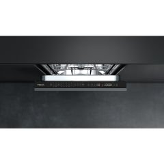 Teka Tam Ankastre Bulaşık Makinesi, 45 Cm Genişlik, LED Ekranlı Elektronik Kontrol Paneli, 9 Programlı, Hızlı Yıkama (60 Dk Ve 30 Dk'lık Programlar), Kirlilik Algılayan SmartSensor, MultiClean Sensor, PremiumDry Otomatik Açma, Siyah Renk, DFI 74910 TTM