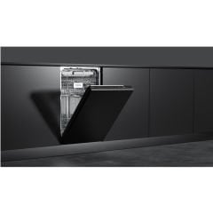 Teka Tam Ankastre Bulaşık Makinesi, 45 Cm Genişlik, LED Ekranlı Elektronik Kontrol Paneli, 9 Programlı, Hızlı Yıkama (60 Dk Ve 30 Dk'lık Programlar), Kirlilik Algılayan SmartSensor, MultiClean Sensor, PremiumDry Otomatik Açma, Siyah Renk, DFI 74910 TTM