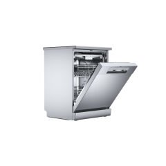 Teka Solo Bulaşık Makinesi, 60 Cm Genişlik, LED Ekranlı Elektronik Kontrol Paneli, 8 Programlı, Hızlı Yıkama (1 sa), Ekstra Sessiz Mod, İonClean , Paslanmaz Çelik Renk, DFS 76850 SS