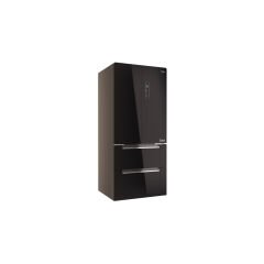 Teka 2 Kapılı + 2 Çekmeceli Siyah Solo Buzdolabı, Soğutucu: 335 Lt & Dondurucu: 165 Lt Kapasiteli, GourmetBox, VitaCare Box, İonClean, TempGuard, Dokunmatik Kontrol Paneli, Siyah Renk, RFD 77820 GBK EU 1