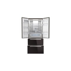Teka 2 Kapılı + 2 Çekmeceli Siyah Solo Buzdolabı, Soğutucu: 335 Lt & Dondurucu: 165 Lt Kapasiteli, GourmetBox, VitaCare Box, İonClean, TempGuard, Dokunmatik Kontrol Paneli, Siyah Renk, RFD 77820 GBK EU 1