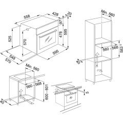Franke Fırın, 8 Programlı, Ankastre, Inox Renk, FSL 86 H XS