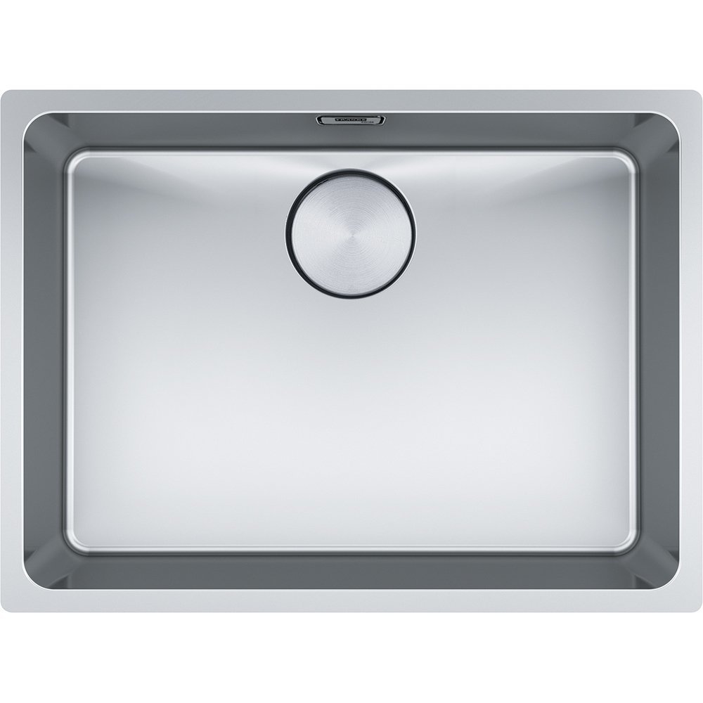 Franke Çelik Evye, Tek Gözlü, Damlalıksız, Tezgah Altı, İnox Renk, Myx 110-55 3 1/2'' I Pwıwofc
