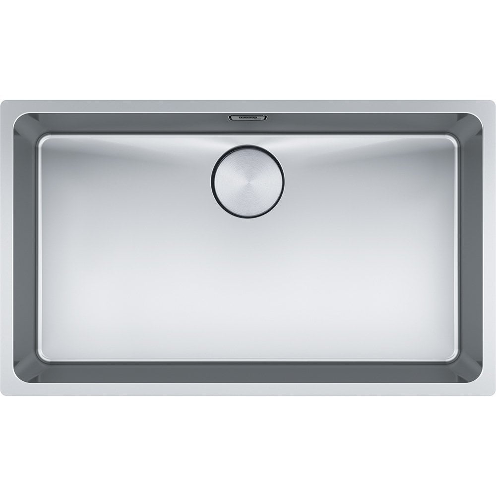 Franke Çelik Evye, Tek Gözlü, Damlalıksız, Tezgah Altı, İnox Renk, Myx 110-70 3 1/2'' I Pwıwofc