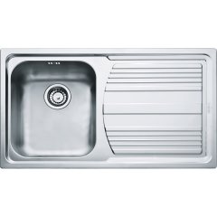 Franke Çelik Evye, Tek Gözlü, Sol Damlalıklı, Dekorlu, Logıca Lıne Lll 611-86