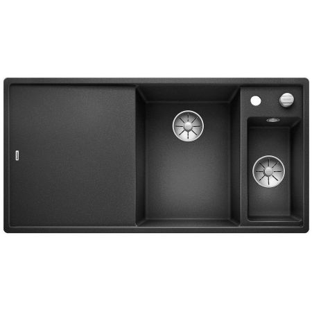 BLANCO AXIA III 6 S Cam Kesme Tahtalı SOL DAMLALIK ANTHRACITE