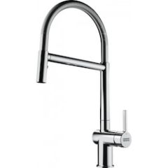Franke Active Plus Semi Pro, Tek Kumandalı, Spiralli, İnox Armatür