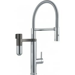 Franke Vital Kapsül Filtreli Armatür, Tek Kumandalı, Krom/Gun Metal