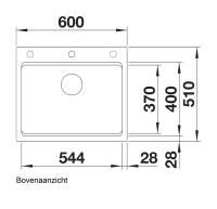 BLANCO ETAGON 6 Kaya Gri Evye