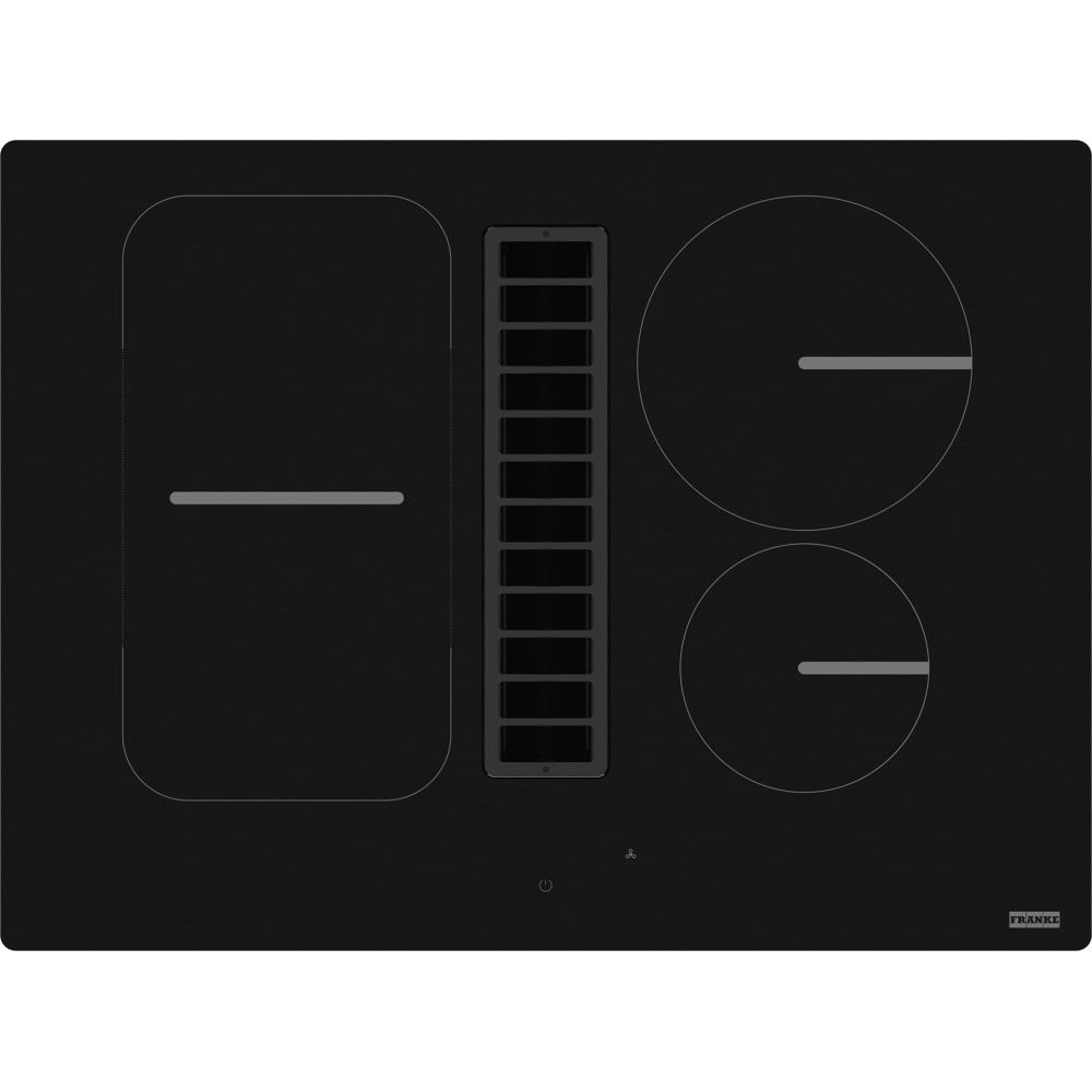 Franke FSM 709 HI Smart 2gether, 70 cm., Black Glass, Ocak İle Davlumbaz Bir Arada
