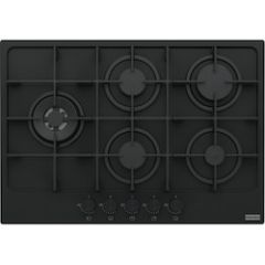 Franke FHMA 755 4G DC MB Maris, 75 cm. , 5 Gözü Gazlı, Mat Black Ocak
