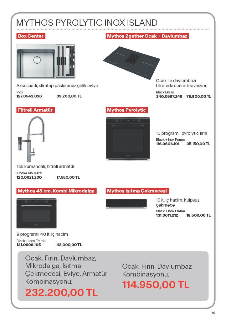 FRANKE MYTHOS DAVLUMBAZ ANKASTRE SET - FRANKE FMY 808 I FP BK MYTHOS OCAK FMY 98 P XS MYTHOS PYROLYTİC FIRIN FMY 907 FM BK