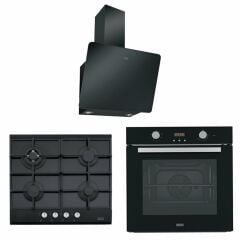 FRANKE ANKASTRE SET - FPJ 615 V BK A DAVLUMBAZ FHNG 604 4G TC BK C OCAK FSL 86 H BK FIRIN