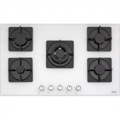 Franke Smart Linear 90 Cm Beyaz Cam 4 Lü Ankastre Set