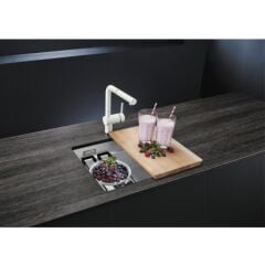 BLANCO ETAGON 500-U Siyah Evye