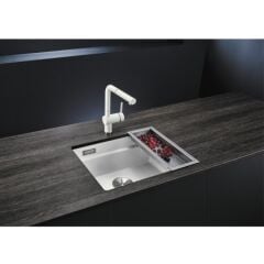 BLANCO ETAGON 500-U Siyah Evye