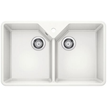 BLANCO Villae Double Farmhouse  Kristal Beyaz Evye