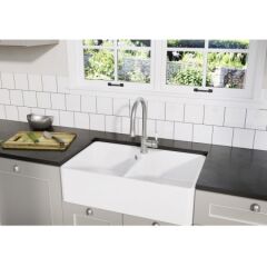 BLANCO Villae Double Farmhouse  Kristal Beyaz Evye