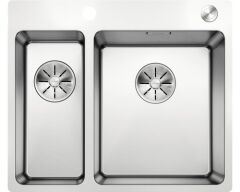 BLANCO ANDANO 340/180-IF/A PUSH Sifon Kontrol Büyük göz Sağ Paslanmaz Çelik Evye