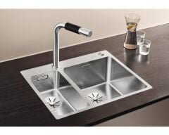 BLANCO ANDANO 340/180-IF/A PUSH Sifon Kontrol Büyük göz Sağ Paslanmaz Çelik Evye