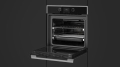 Teka SteakMaster Fırın Özel Döküm Izgara ve Isıtıcıya Sahip Multifonksiyonel Pirolitik Turbo Fırın