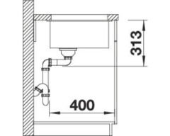 BLANCO SUBLINE 400 - U  Jasmine Evye