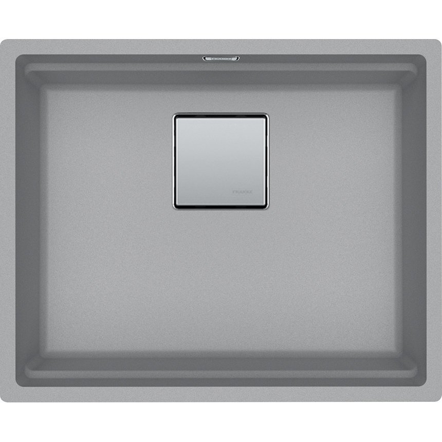 Franke Granit Evye, Tek Gözlü, Damlalıksız, Tezgah altı, Stone Grey Renk, 2 KNG 110-52