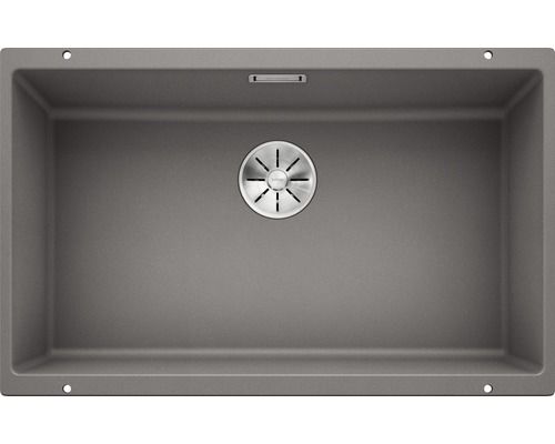 BLANCO SUBLINE 700 - U  Alu Metalik Evye