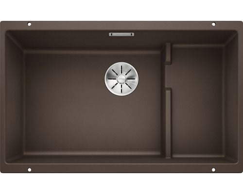 BLANCO SUBLINE 700 - U Level  Kahve Evye