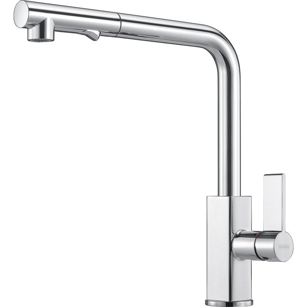 Franke Duşlamalı Armatür, Tek Kumandalı, Çıkarılabilen Metal Spiral, Kolay Yıkama Özellikli Spiral, Krom Renk
