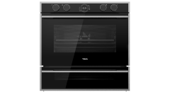 Teka Ankastre Fırın, Doublecook Özellikli, SteamBox Pişirme Kiti,  9 Pişirme Fonksiyonlu, 48 Lt İç Hacim, 2 Izgaralı, Digital Gösterge, Dokunmatik,