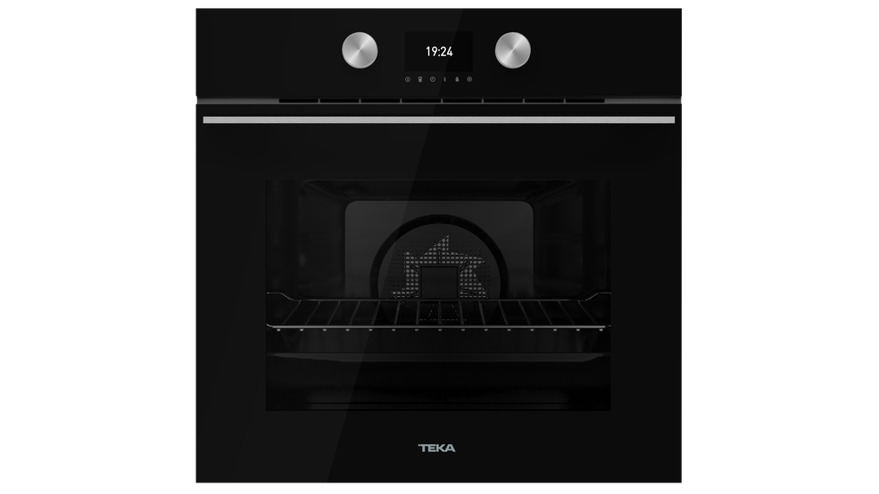 Teka Ankastre Fırın, 12 Programlı, 70 Lt İç Hacmi, 4'' TFT Dokunmatik Ekran, 20 Programlı Yemek Tarifi, Siyah Renk, HLB 8600 BK