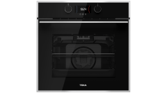 Teka Ankastre Fırın, 8 Programlı, Dokunmatik Butonlu LED Ekran, 70 Lt Kapasite, Pirolitik+HydroClean®PRO, SoftClose, HLB 840 P,  Siyah Renk, 41566010